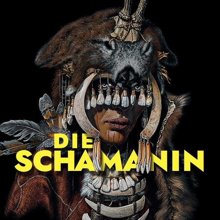 Das Titelmotiv der Ausstellung ›Die Schamanin‹. © Landesamt für Denkmalpflege und Archäologie Sachsen-Anhalt, Gestaltung: Klaus Pockrandt (Halle [Saale]).