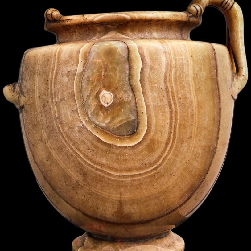 Sogenannter Kana-Krug aus Alabaster, Alexandria oder Rom (?), 1. Jahrhundert nach Christus. © Domschatzverwaltung Quedlinburg, Elmar Egner.