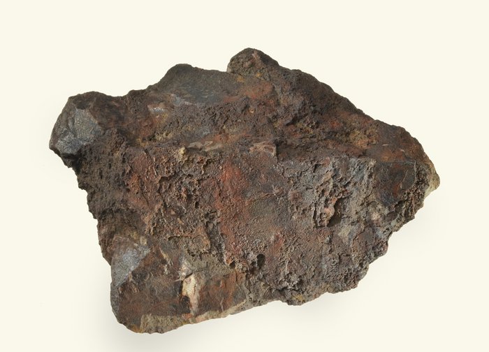 Abbildung 6: Elbingerode, devonischer Roteisenstein von einem frühmittelalterlichen Verhüttungsplatz. © Landesamt für Denkmalpflege und Archäologie Sachsen-Anhalt, Andrea Hörentrup. 