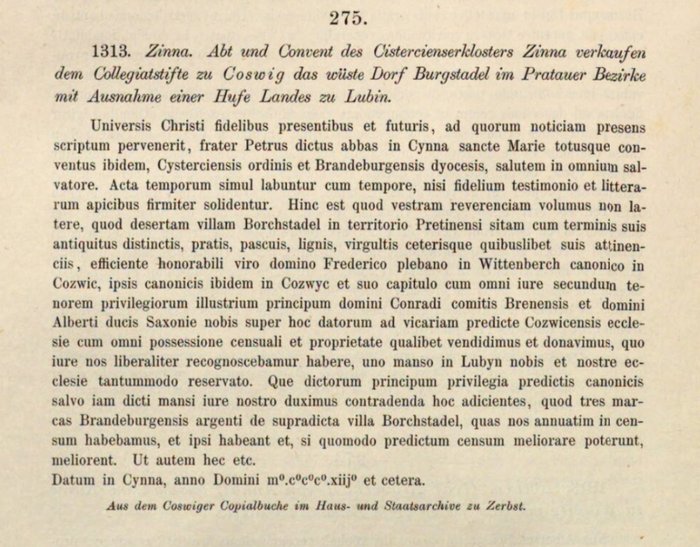 Abbildung 1: Auszug aus dem Codex diplomaticus Anhaltinus 3, Bild 194. Gemeinfrei (Bayerische Staatsbibliothek [https://rightsstatements.org/vocab/NoC-NC/1.0/] aufgerufen am 21. 05.2026). 