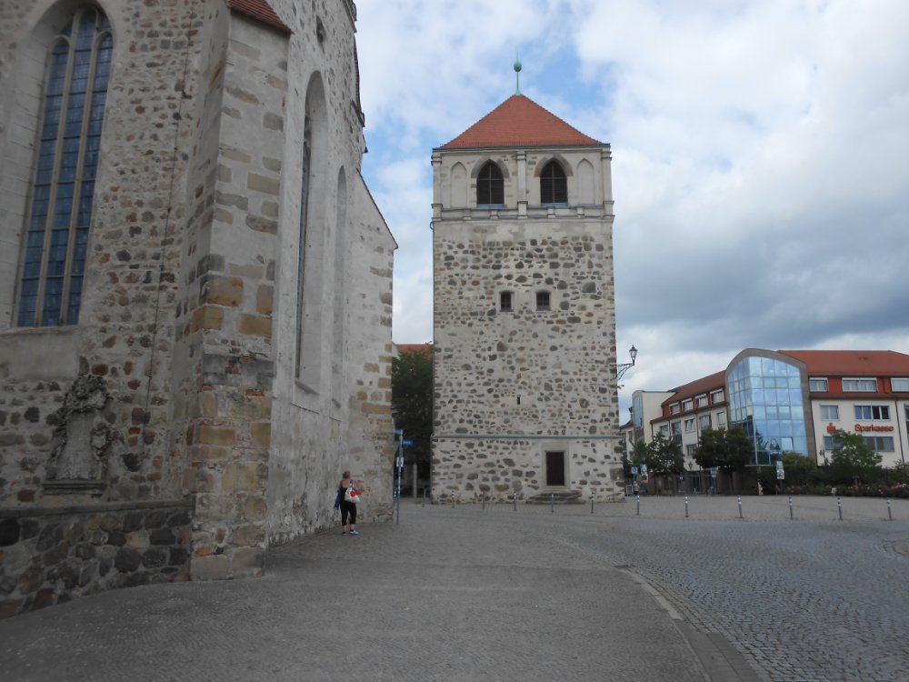Abbildung 1: Der Dicke Turm in Zerbst. © Landesamt für Denkmalpflege und Archäologie Sachsen-Anhalt, Andreas Hille.
