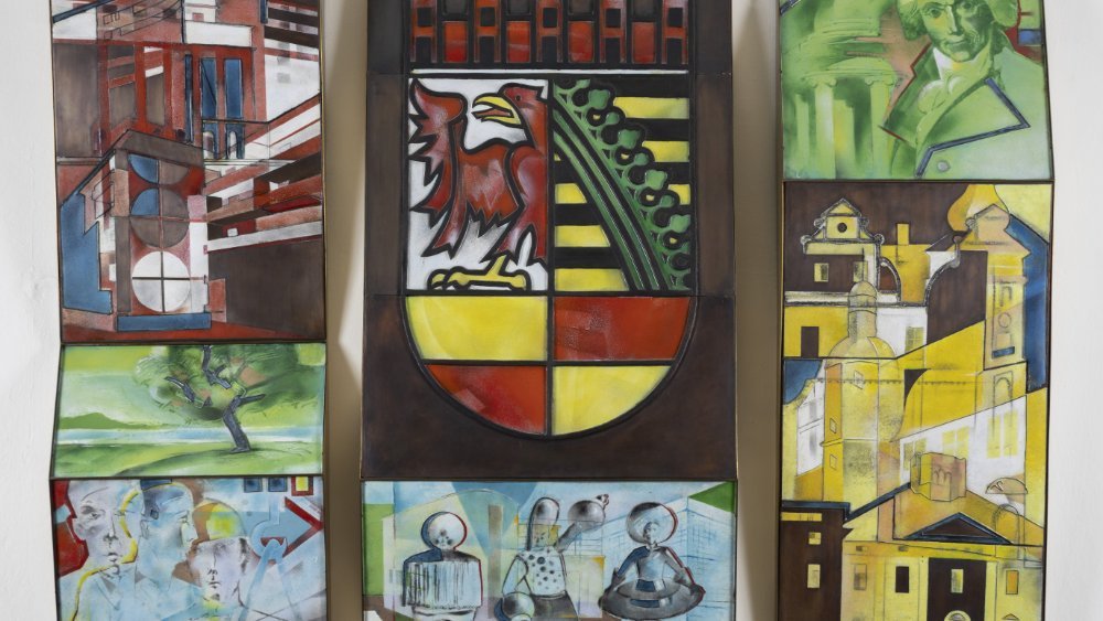 Abbildung 11: Jochen Müller: Dessauer Motive, 1988. © Landesamt für Denkmalpflege und Archäologie Sachsen-Anhalt, Michel Klehm.
