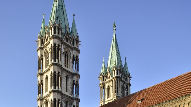 Der Naumburger Dom St. Peter und Paul. © Landesamt für Denkmalpflege und Archäologie Sachsen-Anhalt, Juraj Lipták.