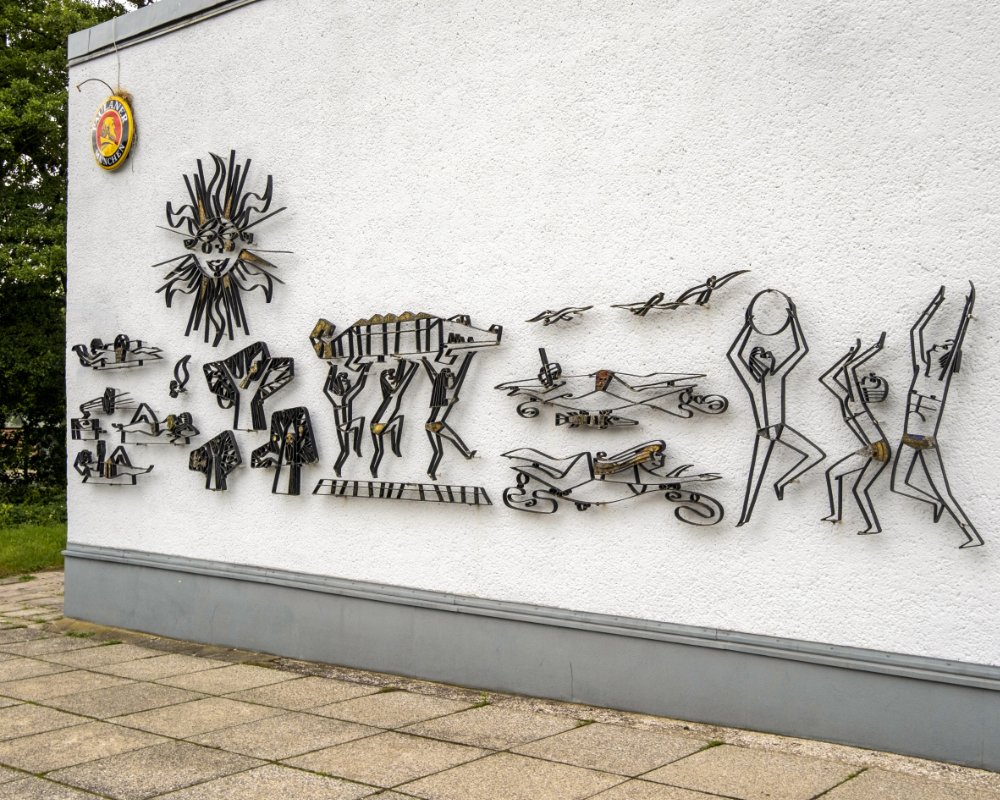 Abbildung 3: Benno Butter: Freude – Frohsinn, 1979. © Landesamt für Denkmalpflege und Archäologie Sachsen-Anhalt, Christoph Liepach.