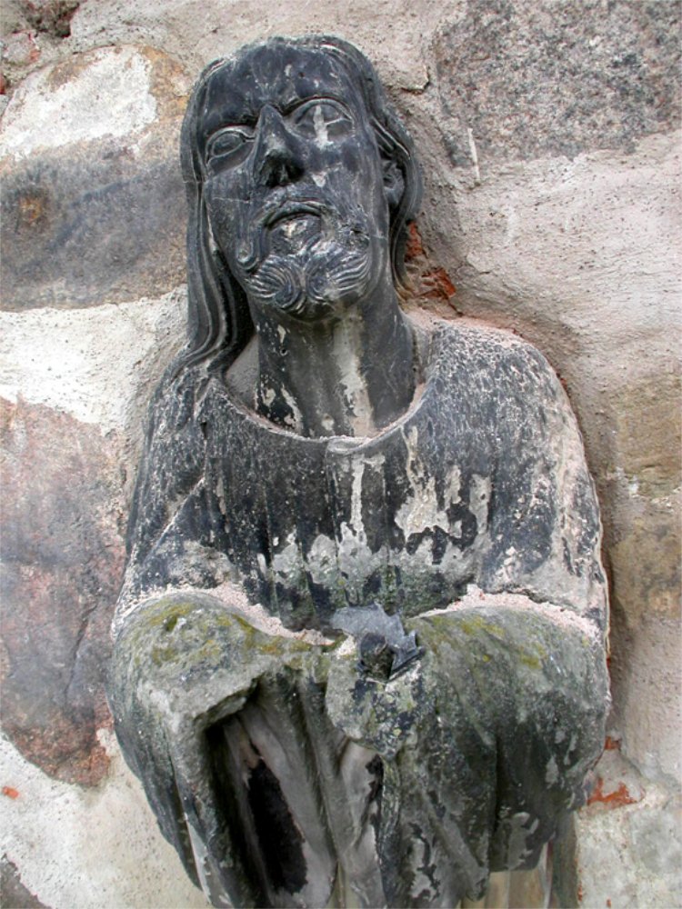 Abbildung 6: Oberteil des betenden Christus. © Ulrich Fach (Zerbst).