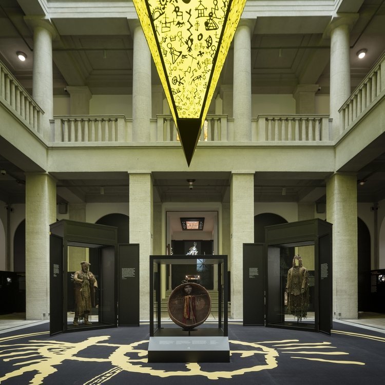 Ausstellungsimpression. © Landesamt für Denkmalpflege und Archäologie Sachsen-Anhalt, Michel Klehm.