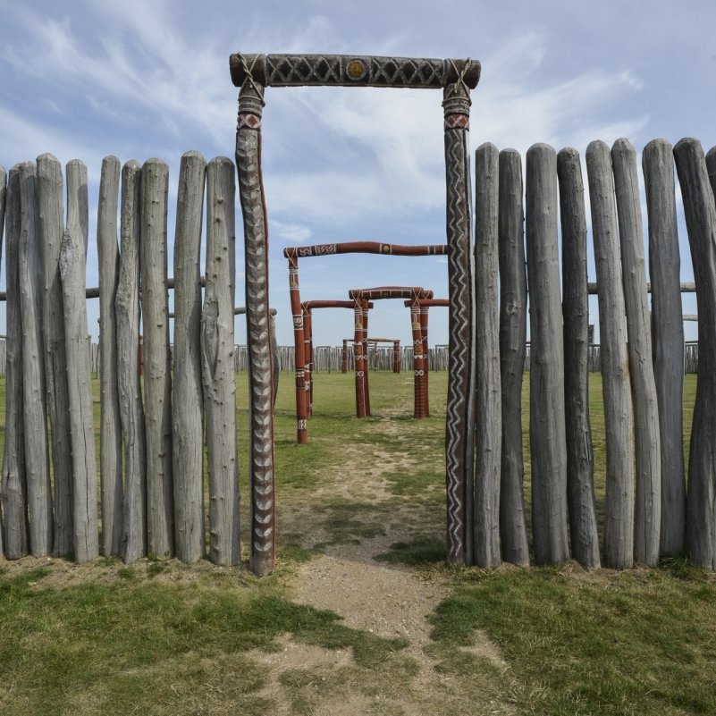Das Ringheiligtum von Pömmelte, Salzlandkreis. © Landesamt für Denkmalpflege und Archäologie Sachsen-Anhalt, Juraj Lipták.