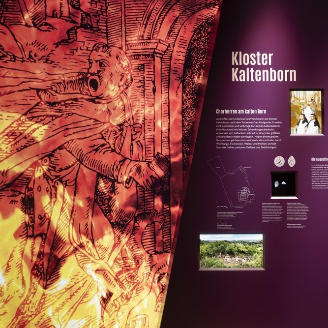 Ausstellungsimpression. © Landesamt für Denkmalpflege und Archäologie Sachsen-Anhalt, Michel Klehm.