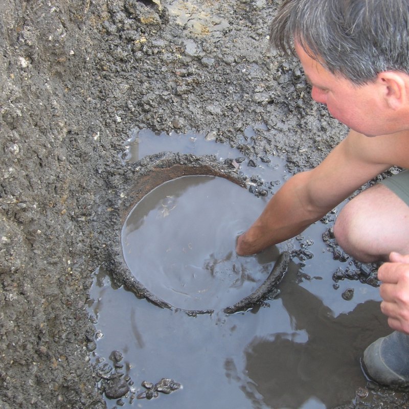 Abbildung 10: »Wasserschöpfen«. © Landesamt für Denkmalpflege und Archäologie Sachsen-Anhalt, Erik Peters.